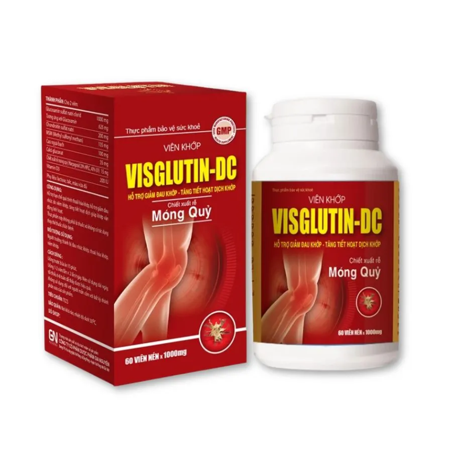Visglutin-DC, hỗ trợ giảm đau, khô khớp và viêm khớp