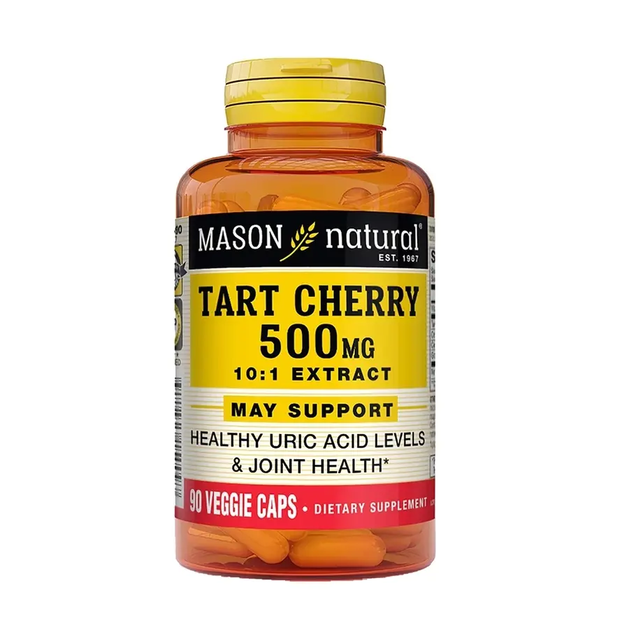 Mason Tart Cherry 500mg - Hỗ trợ làm giảm acid uric trong máu
