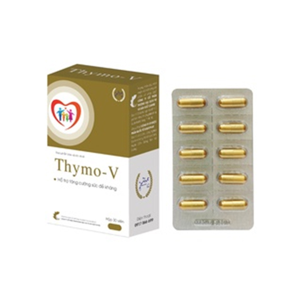 Viên uống Thymo V tăng cường hệ miễn dịch , tăng sức đề kháng