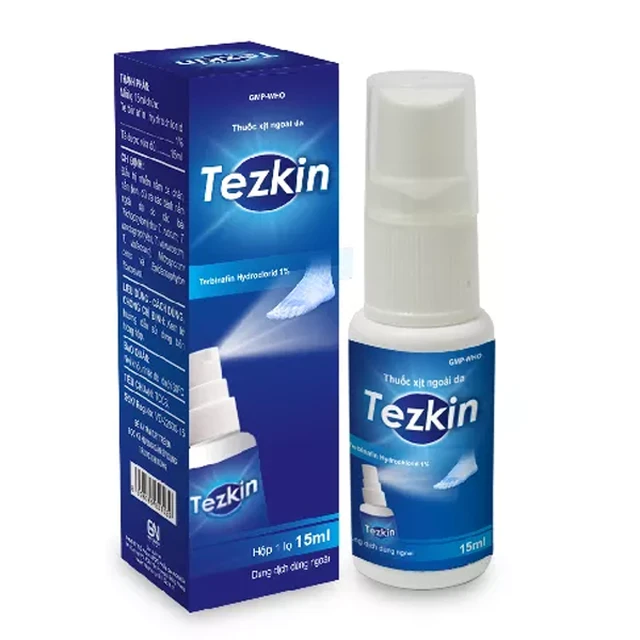 Thuốc xịt Tezkin Gia Nguyễn điều trị các bệnh về nấm (15ml)