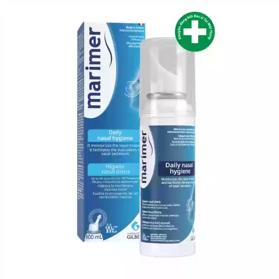 XỊT MŨI HÀNG NGÀY – MARIMER DAILY NASAL HYGIENE 100ml