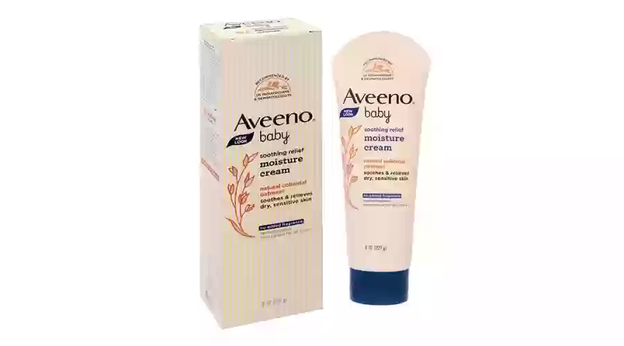 Kem dưỡng da cho da khô và nhạy cảm Aveeno Baby Soothing Relief Moisture Cream (227g)