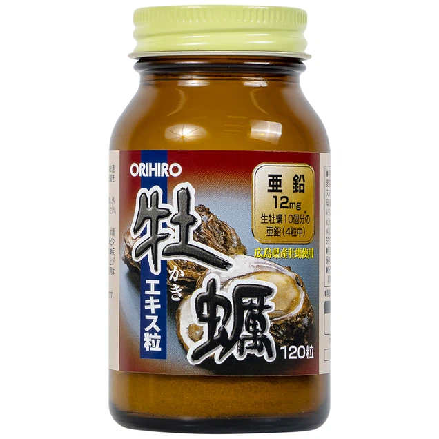 Viên nén Orihiro New Oyster Extract tăng cường sinh lý cho nam giới (120 viên)
