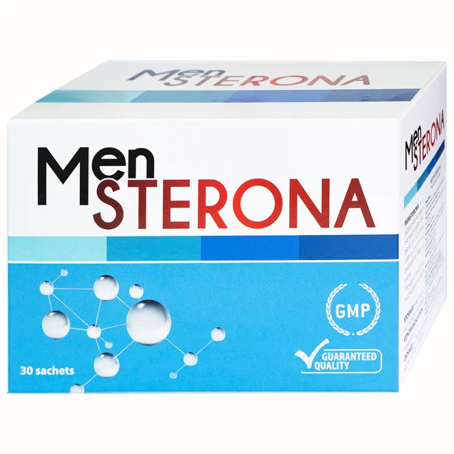 Bột hòa tan Men Sterona hỗ trợ tăng chất lượng tinh trùng (30 gói)