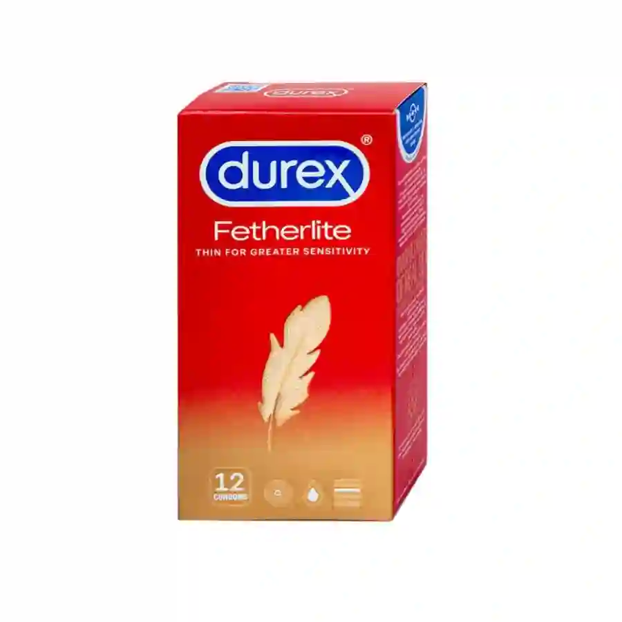 Bao cao su Durex Fetherlite vừa vặn, độ bảo vệ cao (12 cái)