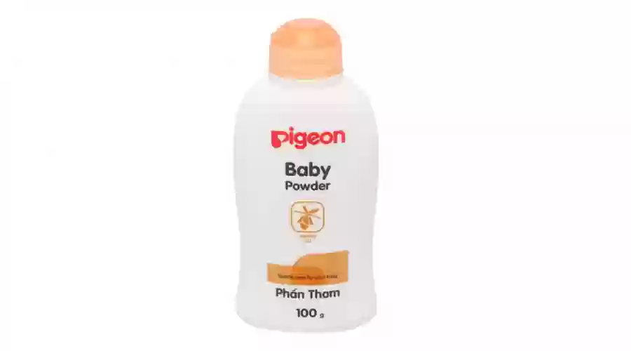 Phấn thơm Pigeon Baby Powder bảo vệ làn da bé khỏi ngứa và mẩn đỏ chai 100g