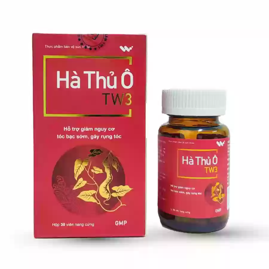 Viên uống bổ máu, chống rụng tóc Hà Thủ Ô TW3