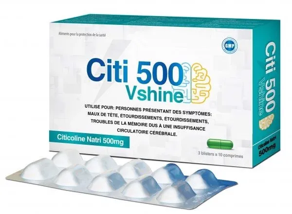 Hỗ trợ tăng cường tuần hoàn não Citi 500 Vshine
