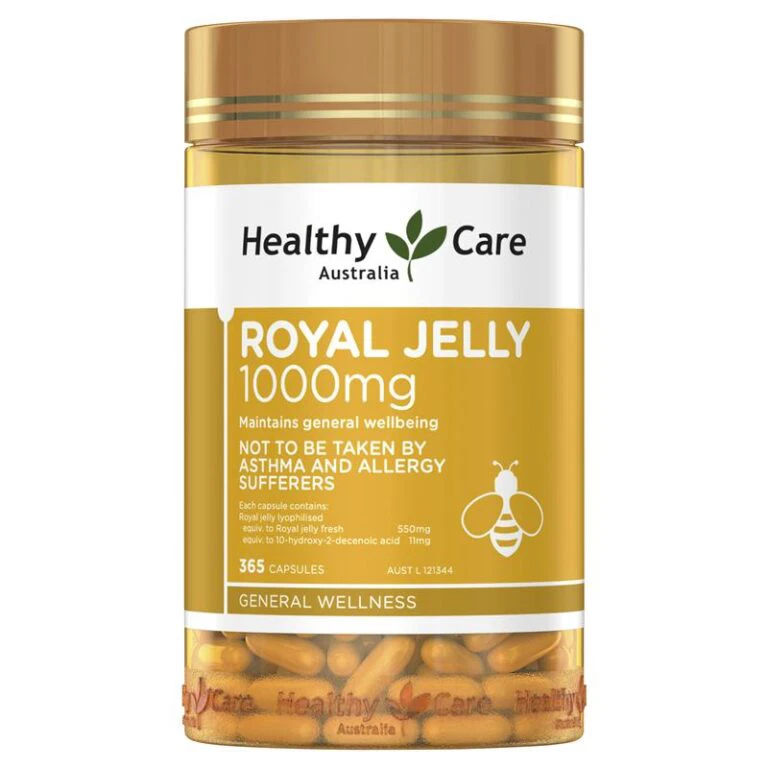 Viên uống sữa Ong Chúa Healthy Care Royal Jelly 1000mg