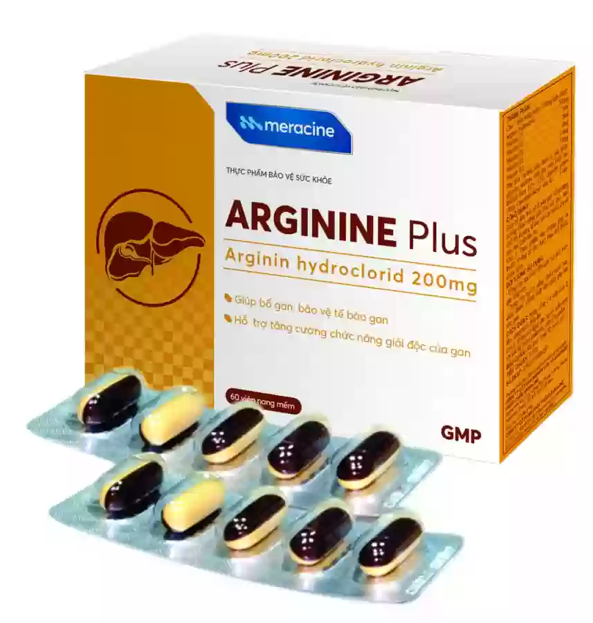 Arginine Plus hỗ trợ tăng cường chức năng gan 