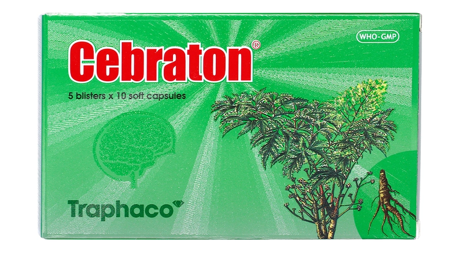 Cebraton-Traphaco-phòng và điều trị suy giảm trí nhớ 