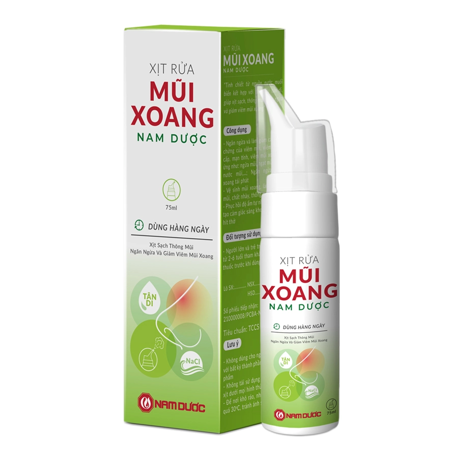 XỊT RỬA MŨI XOANG NAM DƯỢC