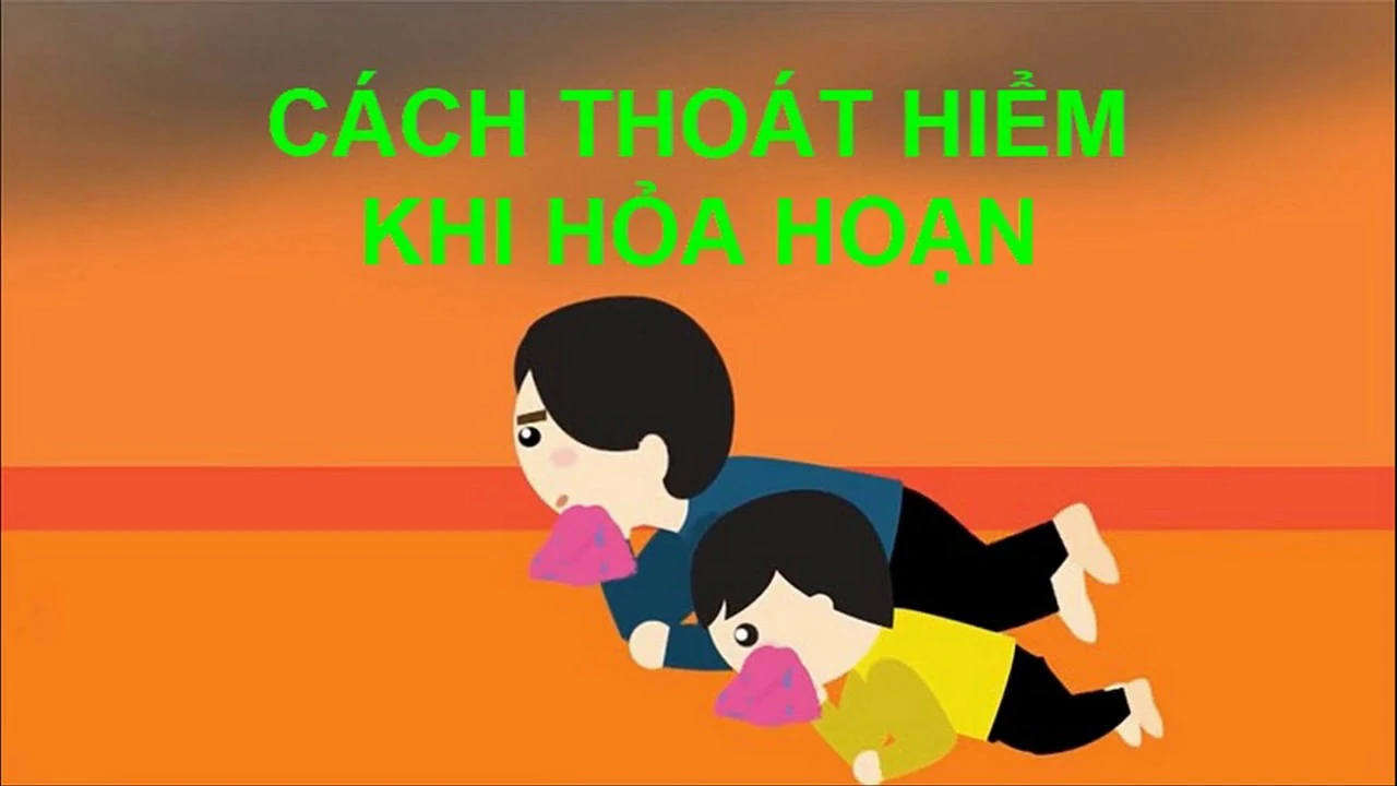 15 KỸ NĂNG THOÁT NẠN TRONG ĐÁM CHÁY BẠN CẦN BIẾT