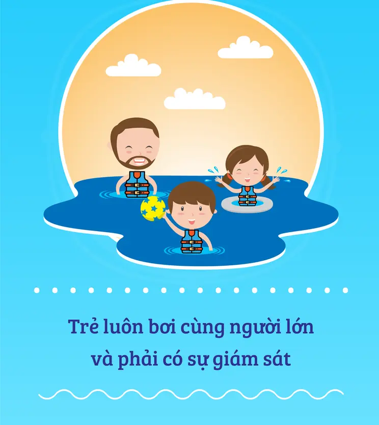 Biện pháp phòng ngừa giúp trẻ tránh đuối nước
