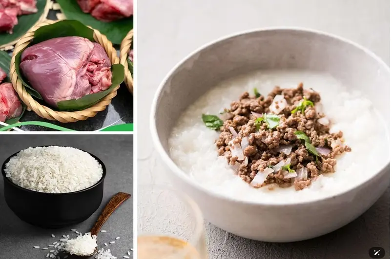 Cách nấu cháo tim heo cho bé vừa ngon, vừa đầy đủ chất dinh dưỡng